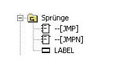 Sprungfunktionen programmieren